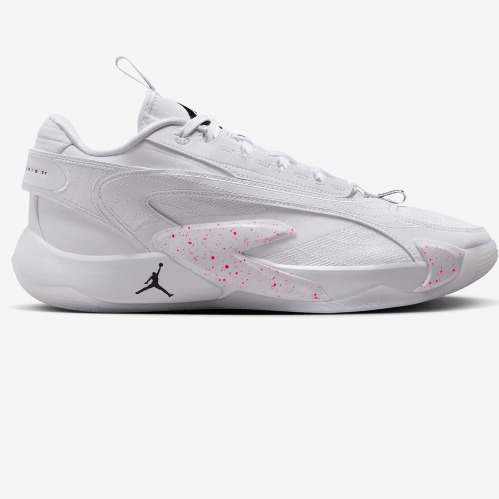 Jordan Luka 2 Unisex Color White/Pink Size 6.5y